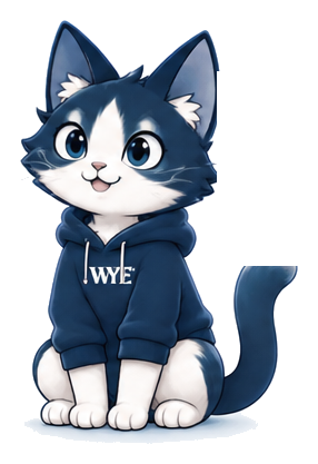 Wylie the WYE cat mascot